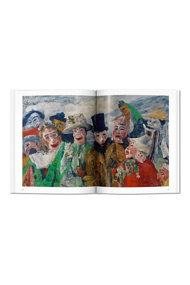 Ensor Art Book, Alternate, color, White