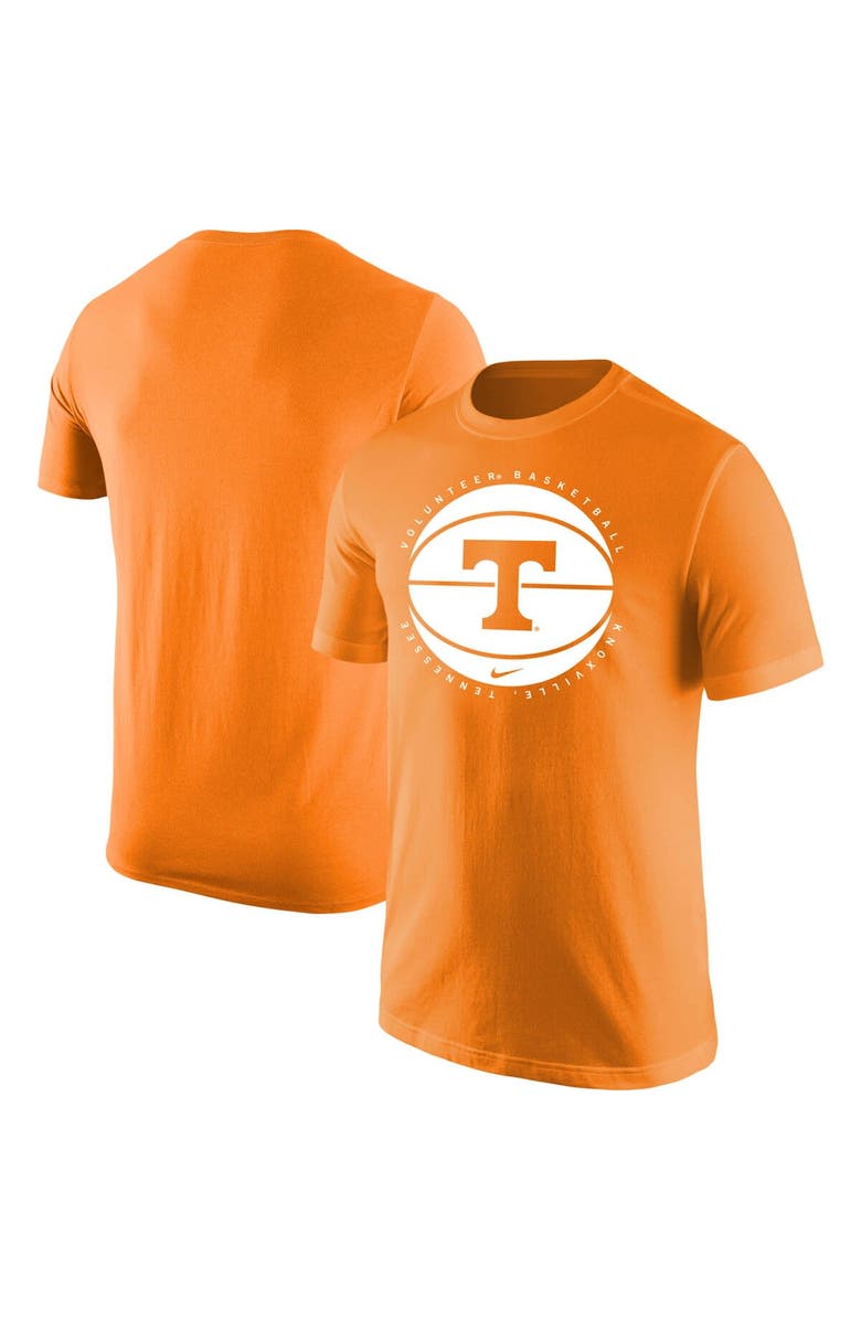 Nike Men's Nike Tennessee Orange Tennessee Volunteers Basketball Logo T-Shirt, Main, color, 