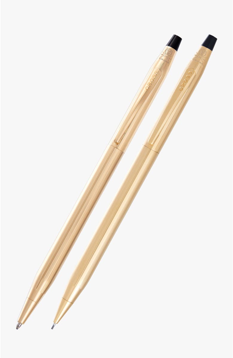 A.T. Cross Classic Century Pen and Pencil Set, Main, color, 23Kt Gold