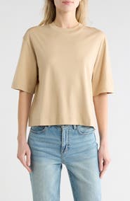 Vince Wide Sleeve Crop T-Shirt
