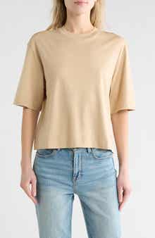 Vince Wide Sleeve Crop T-Shirt