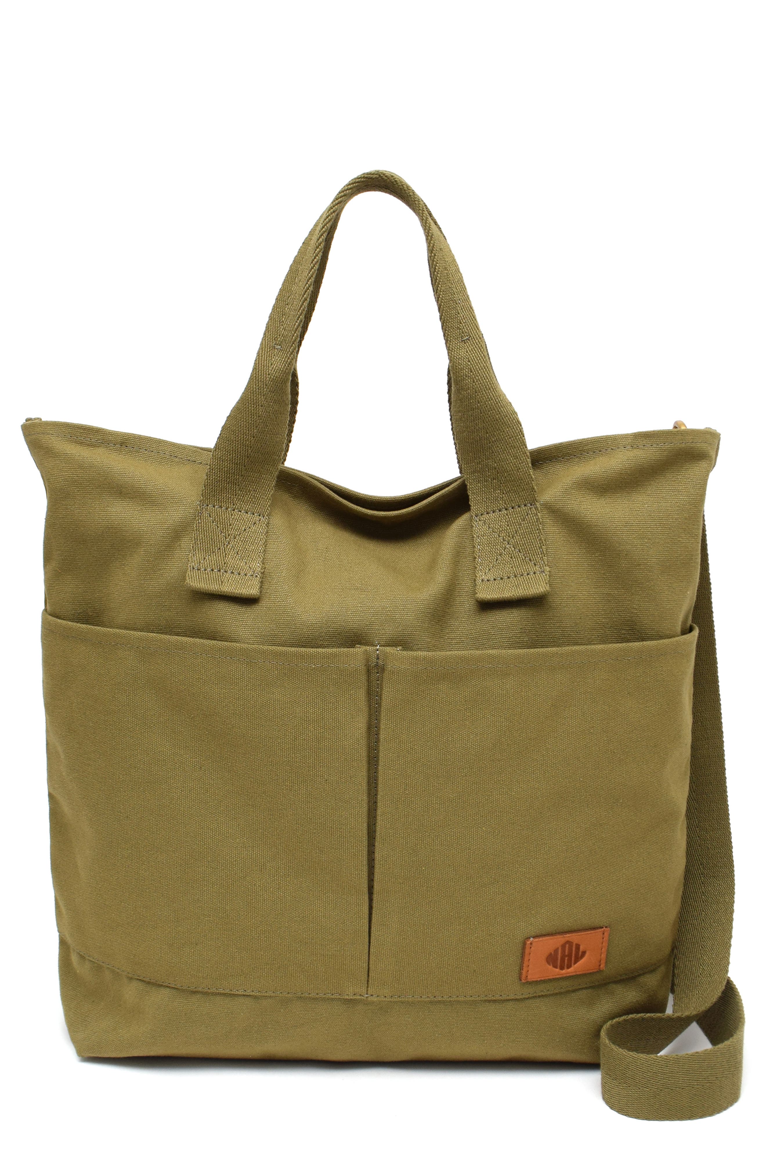New Amsterdam Leatherworks Ayla Canvas Tote Bag