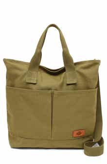 New Amsterdam Leatherworks Ayla Canvas Tote Bag