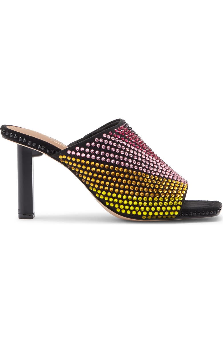 Kurt Geiger London Crystal High Mule, Alternate, color, Black Multi