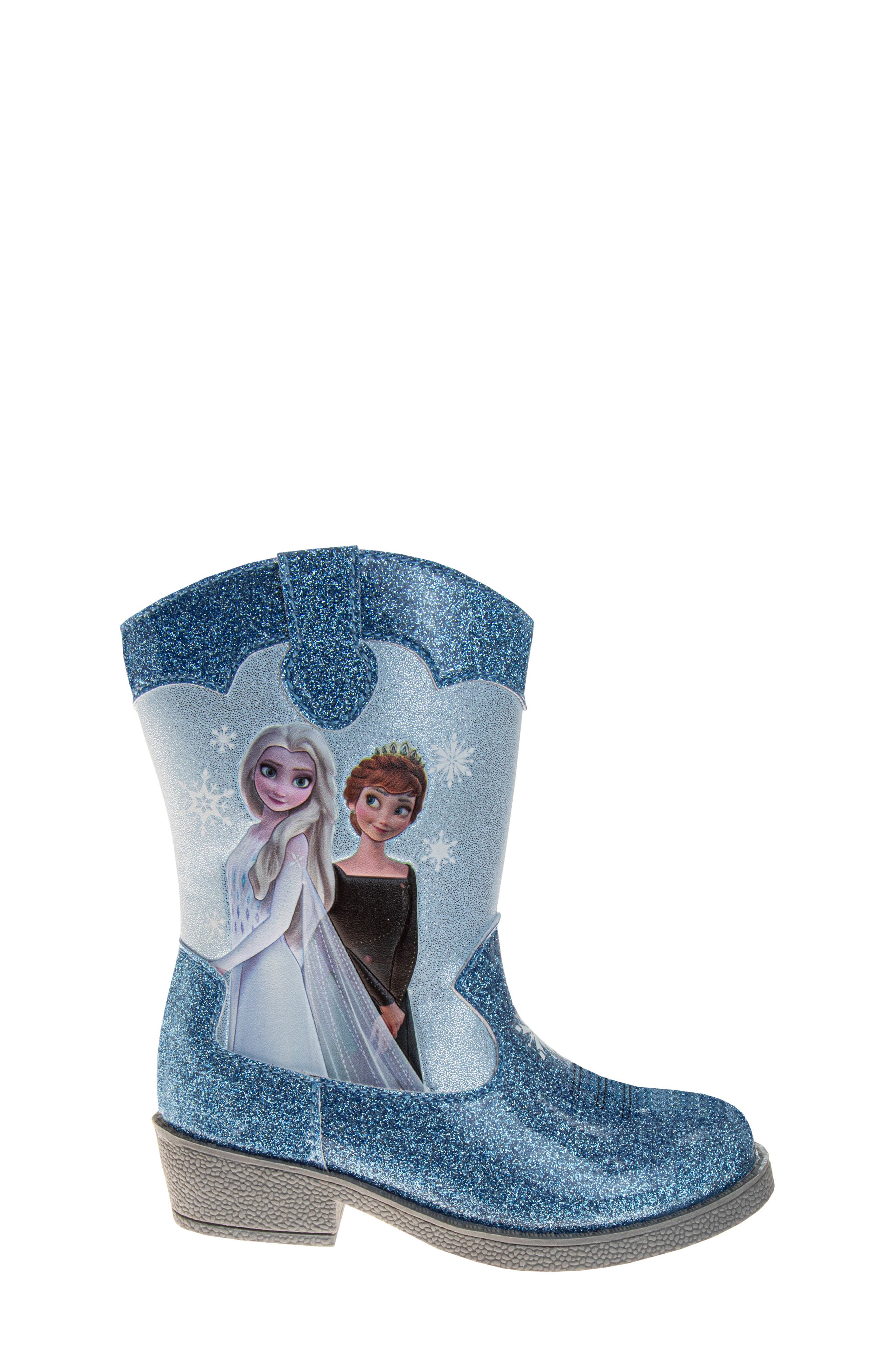 JOSMO x Disney<sup>®</sup> Kids' Frozen Cowboy Boot, Alternate, color, Blue