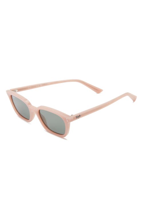 Ray Ban Ray-ban Zaya 53mm Sunglasses In Dark Green/pink