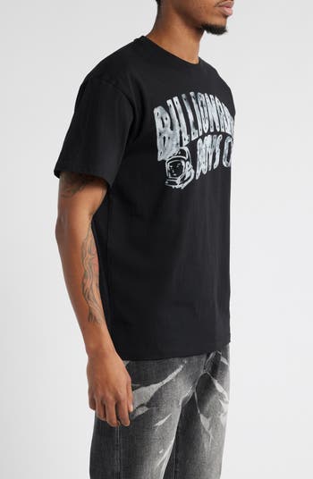 Inked Arch Logo Graphic Cotton T-Shirt