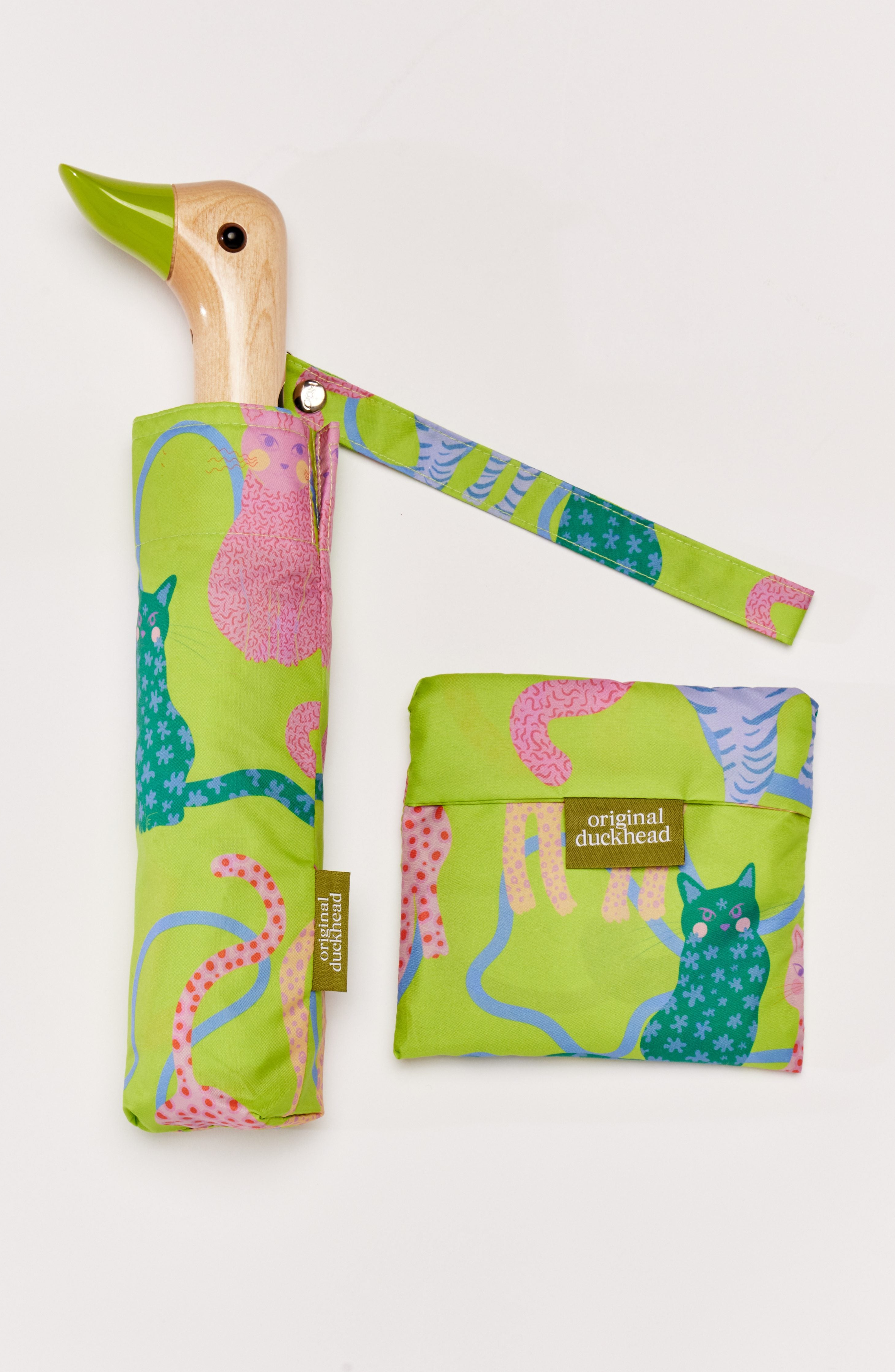 The Extra Bag, Alternate, color, Lime Arty Cats