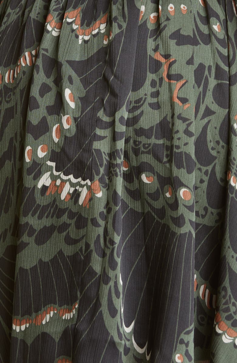 Ted Baker London Chrissy Mix Print Long Sleeve Dress, Alternate, color, 