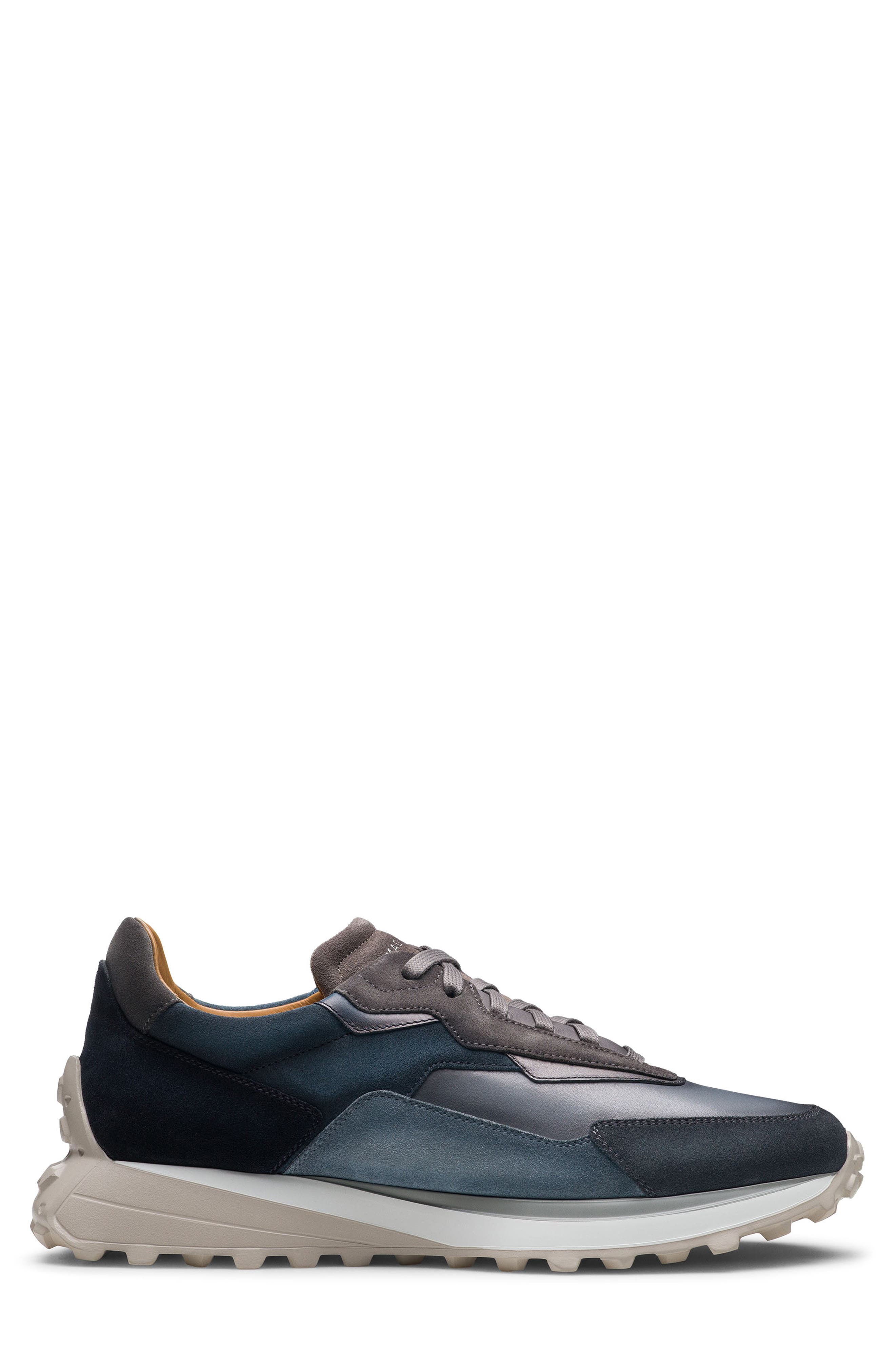 Magnanni Onyx Water Resistant Sneaker, Alternate, color, Navy And Grey