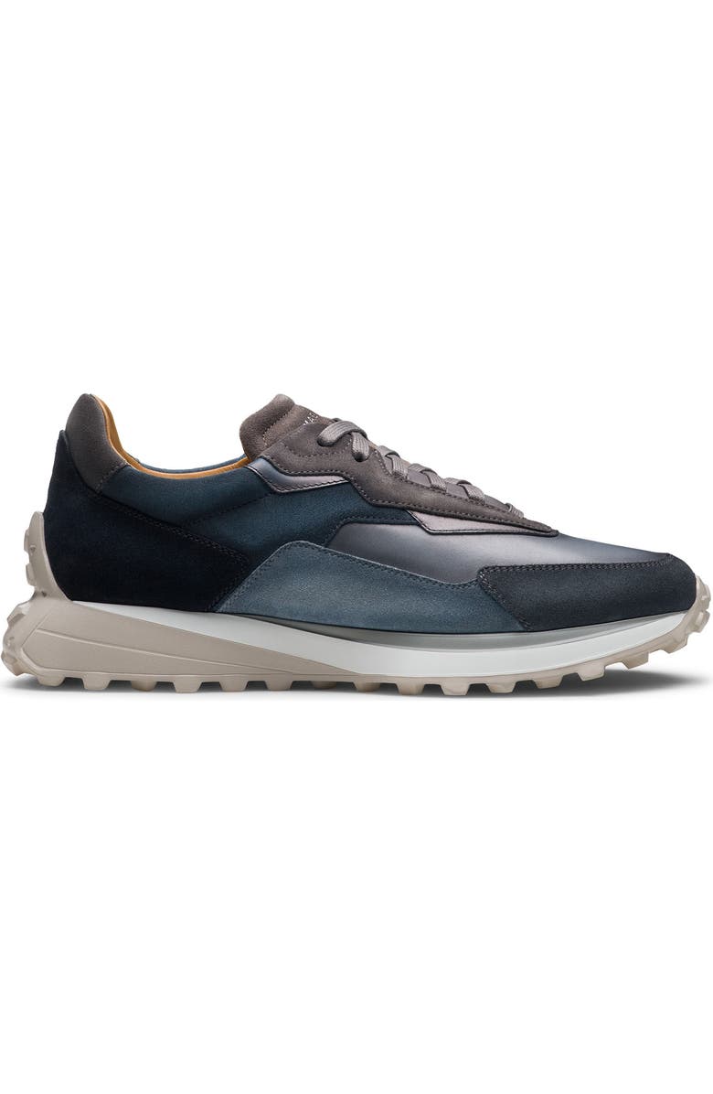 Magnanni Onyx Water Resistant Sneaker, Alternate, color, Navy And Grey