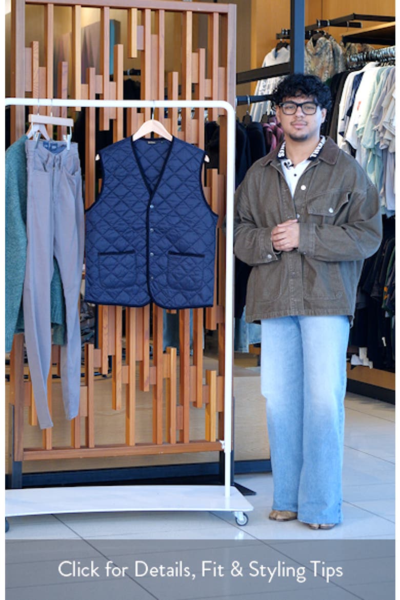 Modern Quilted Nylon Vest video