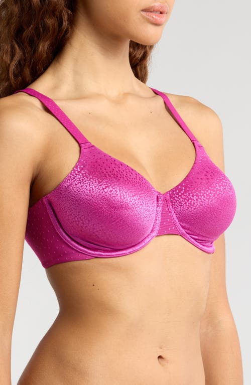 Wacoal Back Appeal Smoothing Underwire Bra In Pink