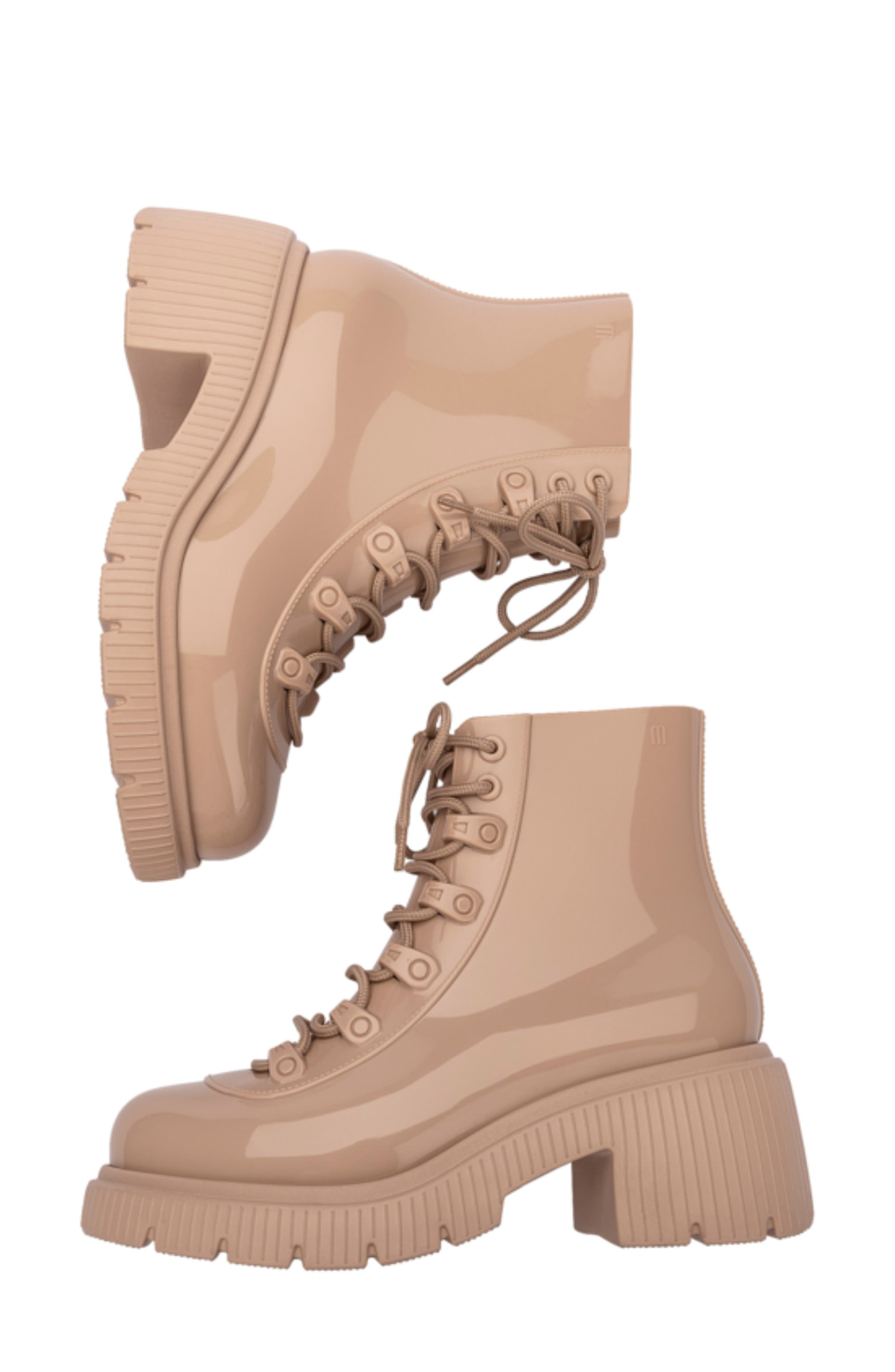 Melissa Cosmo Bootie, Alternate, color, Light Beige