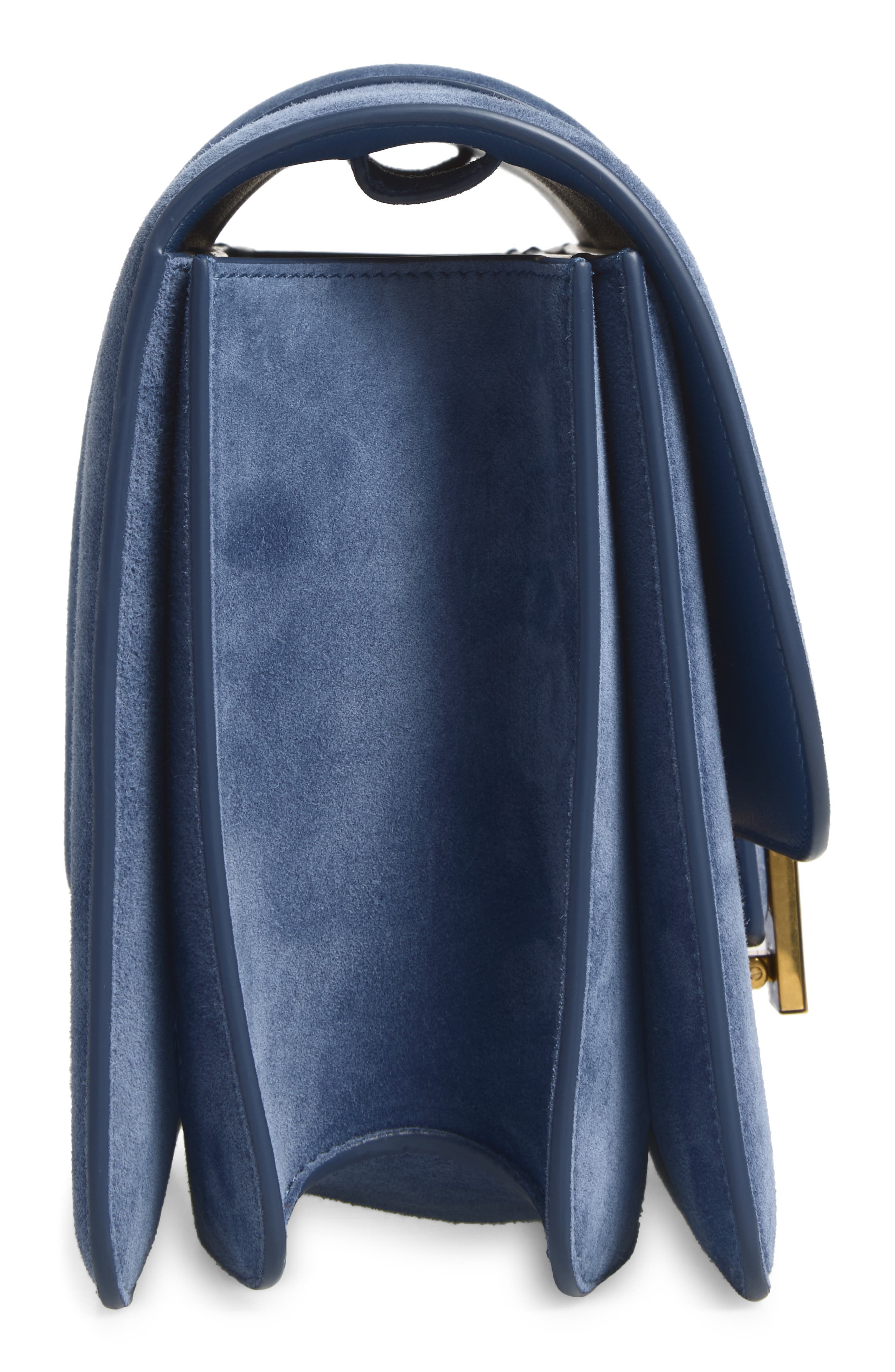 Blake Leather Crossbody Bag, Alternate, color, CLOUD IRIS