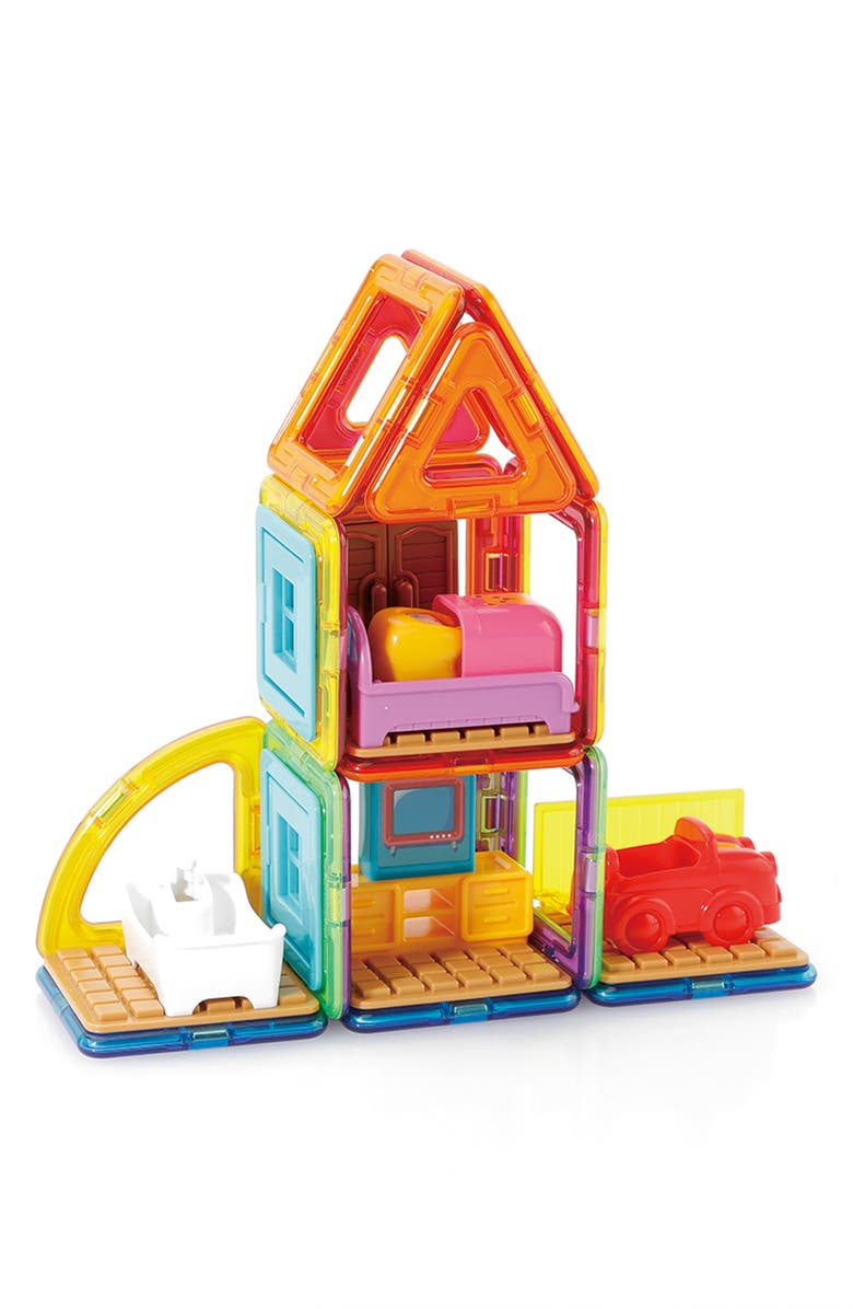 Magformers Maggy's House Magnetic Playset, Alternate, color,