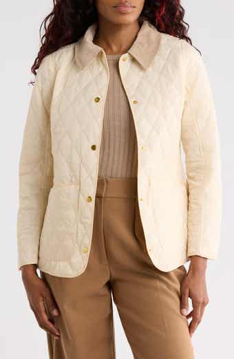 Diamond Quilted Shirt Jacket