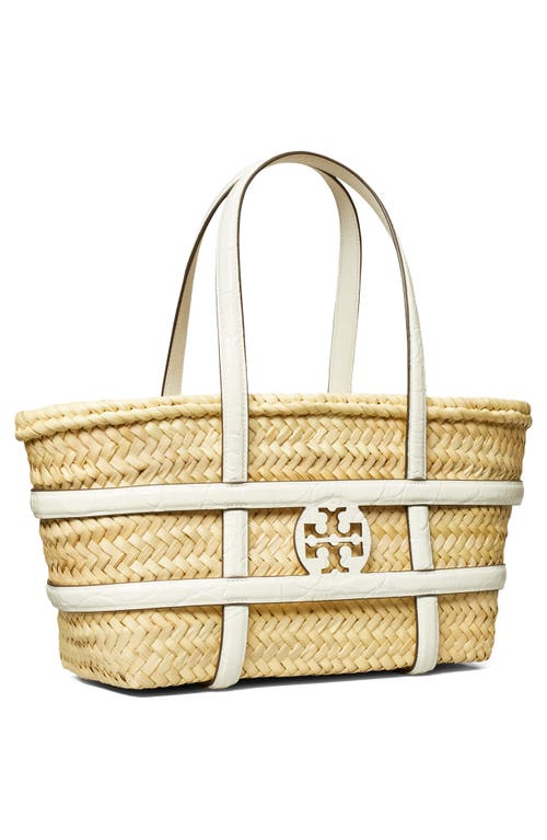 Tory Burch Ella Small Straw Basket Tote
