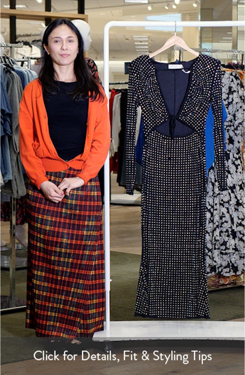 Salvatore Long Sleeve Midi Dress, sales video thumbnail