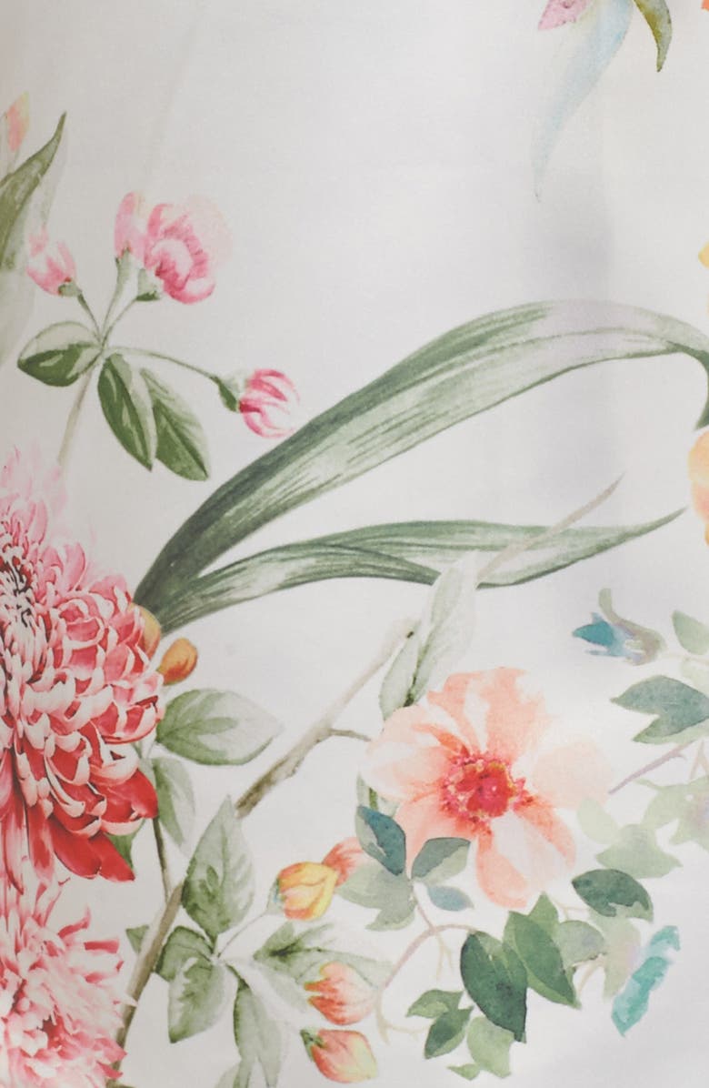 Flora Nikrooz Renata Short Satin Robe, Alternate, color,