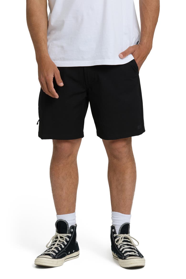 Surftrek Touring Shorts, Main, color, BLACK