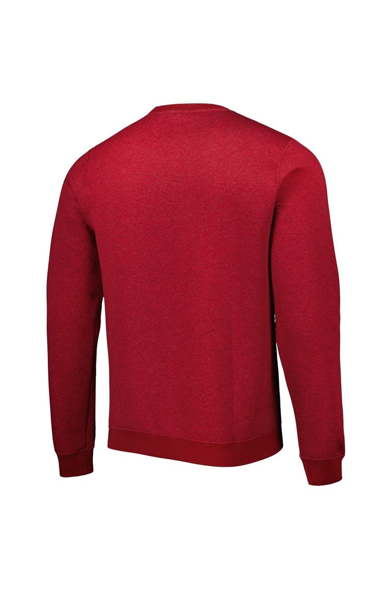 Men's Nike Crimson Alabama Crimson Tide Vault Stack Club Fleece Pullover Sweatshirt, Alternate, color, Crimson