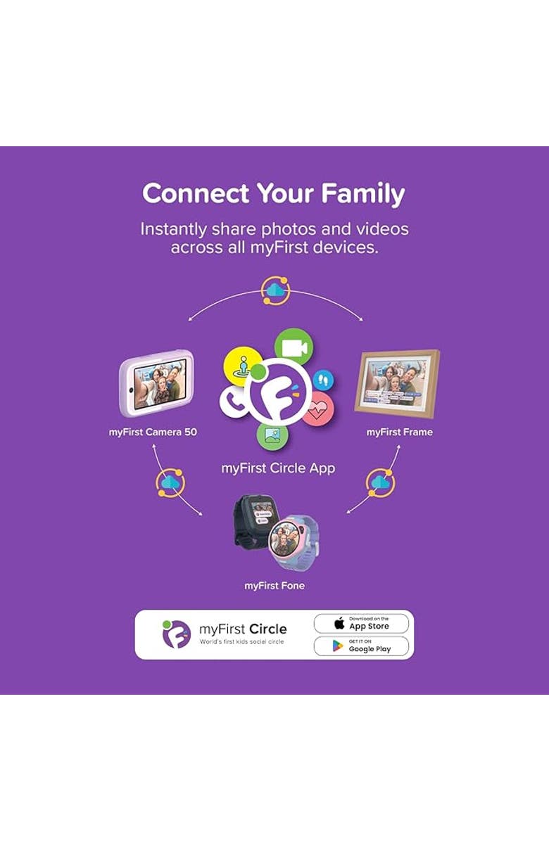 myFirst Frame Doodle - Smart Digital Frame, Alternate, color, White