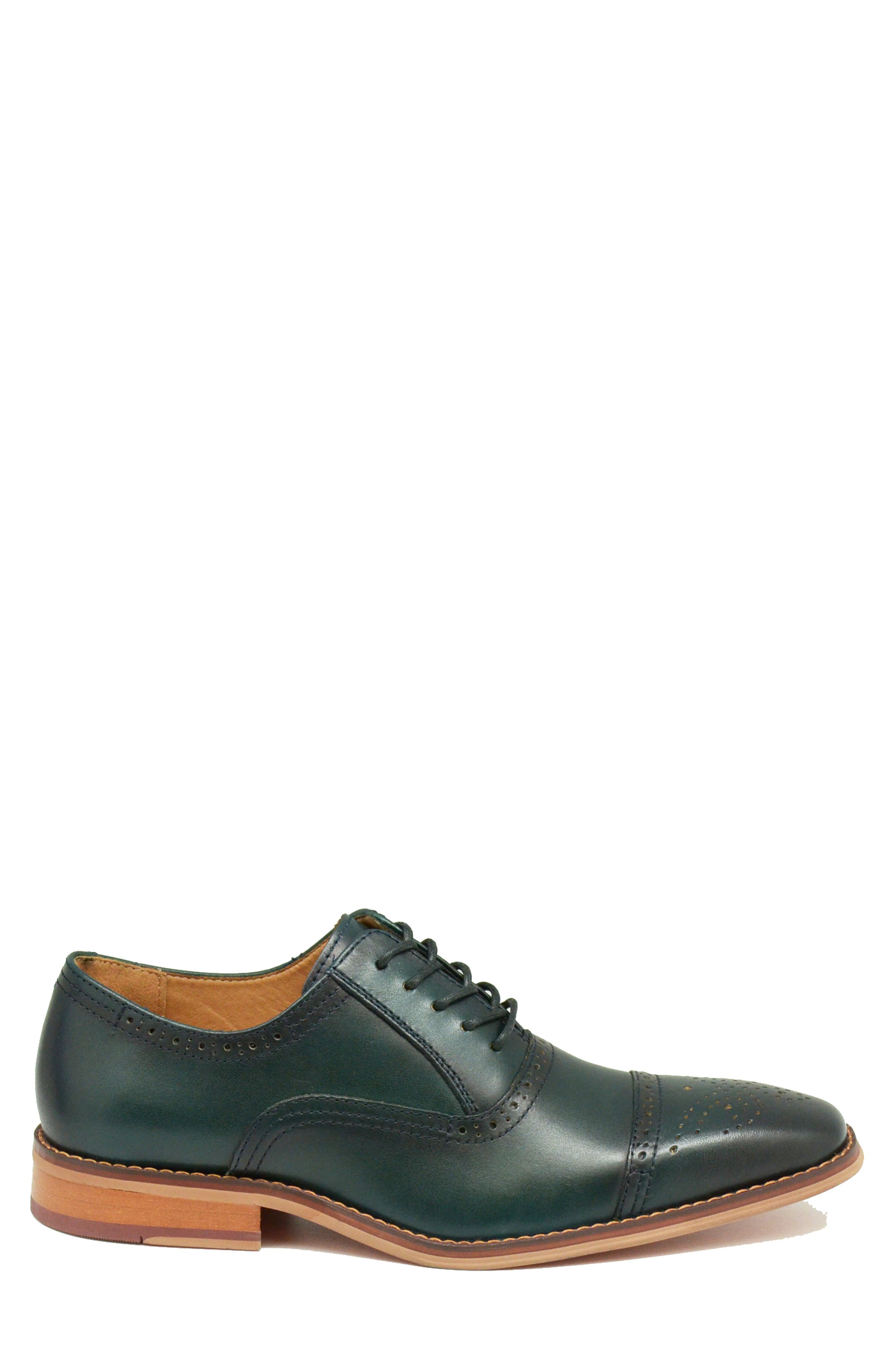 Lorenzo Cap Toe Oxford, Alternate, color, NAVY