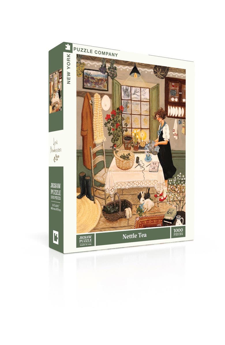 NEW YORK PUZZLE COMPANY Nettle Tea 1000 Piece Puzzle, Alternate, color, NO COLOR