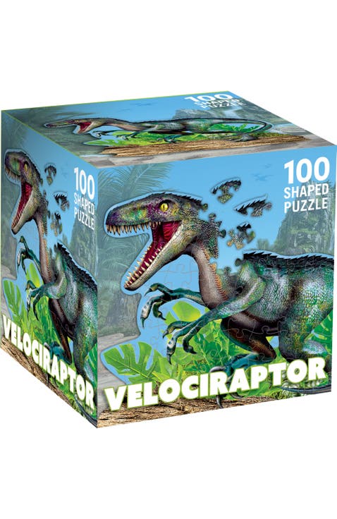 Raptor 100 Piece Shaped Jigsaw Puzzle