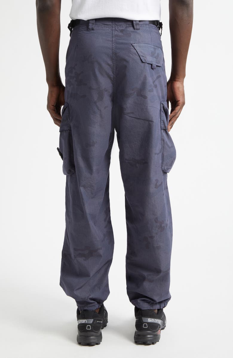 Stone Island Camo Trousers, Alternate, color, Blue Grey