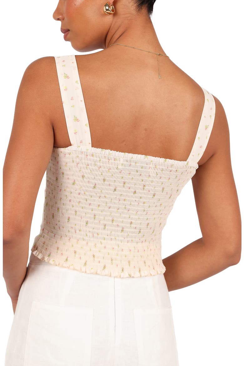 Alice Floral Corset Top, Alternate, color, TINY BLOOMS