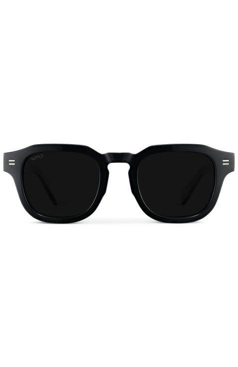 Nelson - 48mm Classic Square Polarized Sunglasses
