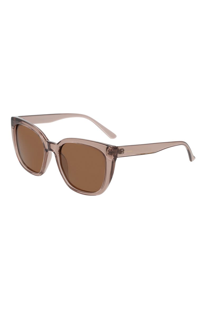 55mm Cat Eye Sunglasses, Alternate, color, TAUPE CRYSTAL
