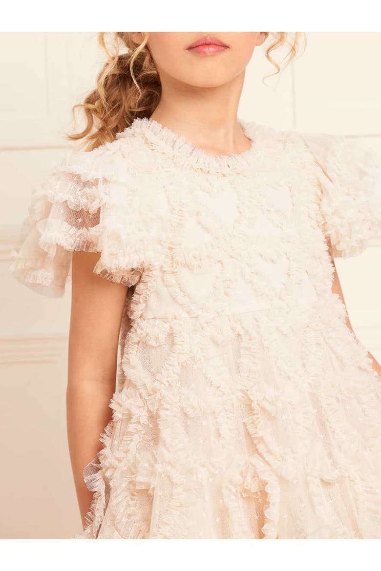 Amorette Kids Dress, Alternate, color, Cream