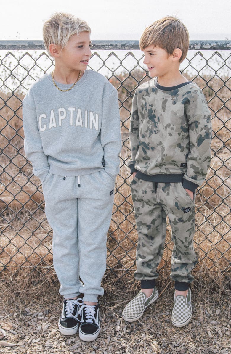 Feather 4 Arrow Kids' Bowie Fleece Joggers, Alternate, color, Grey