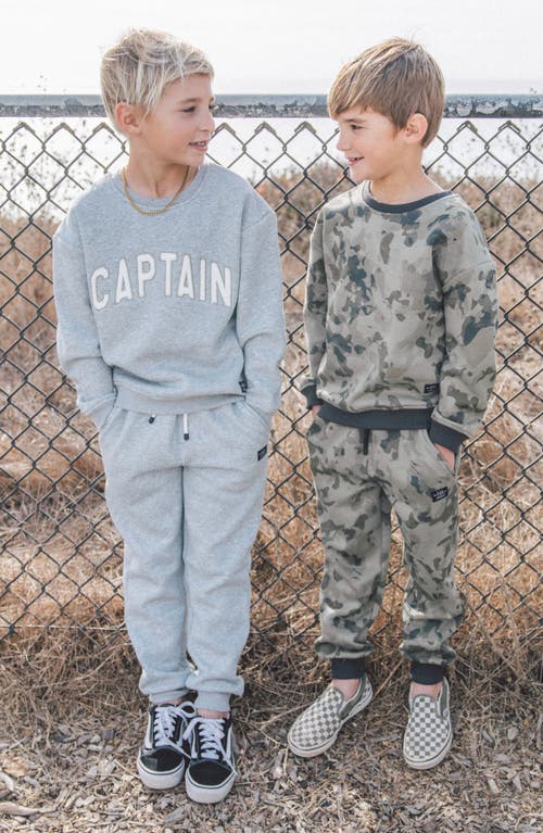 Feather 4 Arrow Kids' Bowie Fleece Joggers In Gray