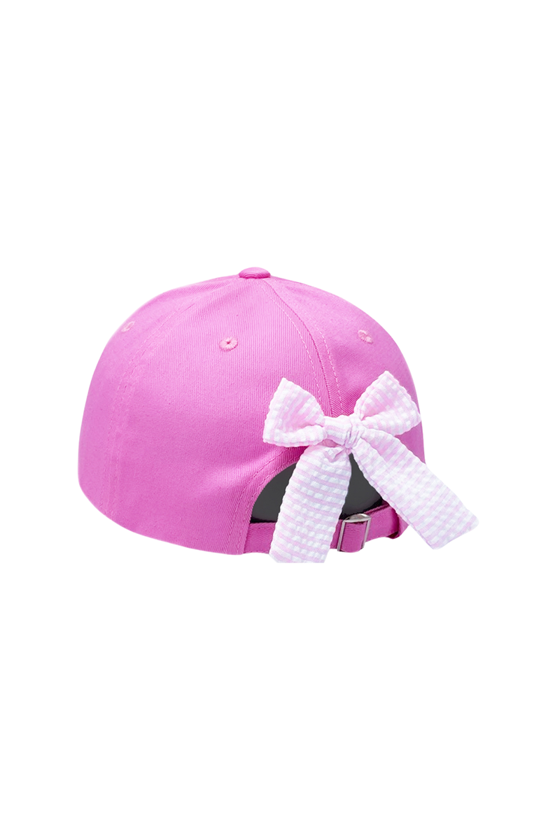 Bits & Bows Sun Love Twill Bow Baseball Hat, Alternate, color, Magenta