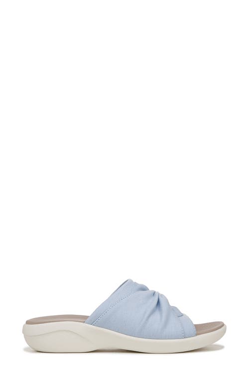 Bzees Cherish Slide Sandal In Blue