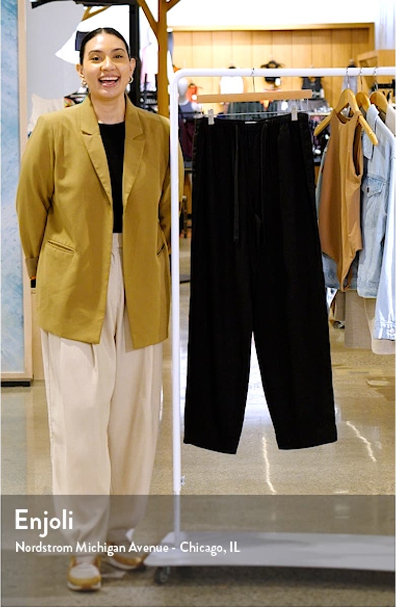 Tie Front Pull-On Pants, sales video thumbnail