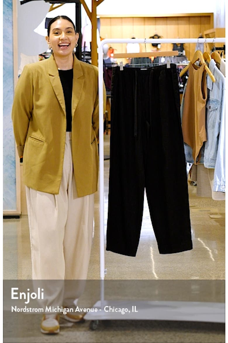 Tie Front Pull-On Pants video