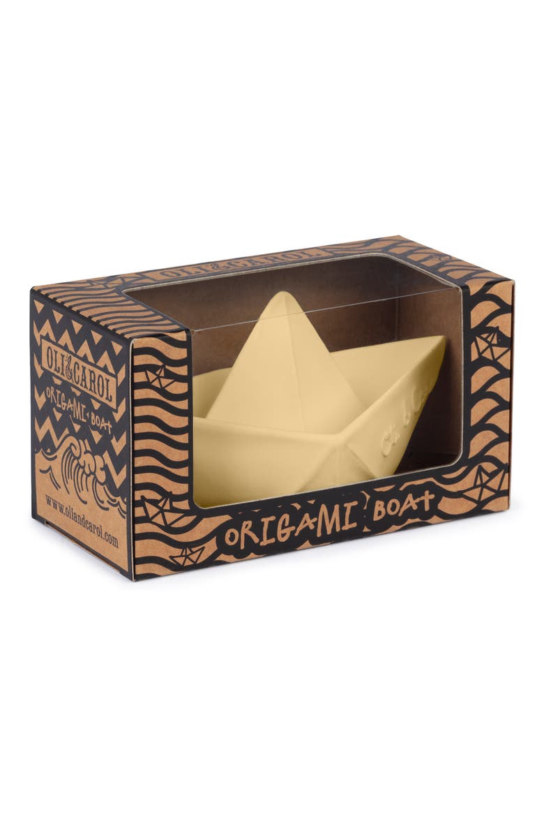 Origami Boat Teething Toy, Alternate, color, NO COLOR