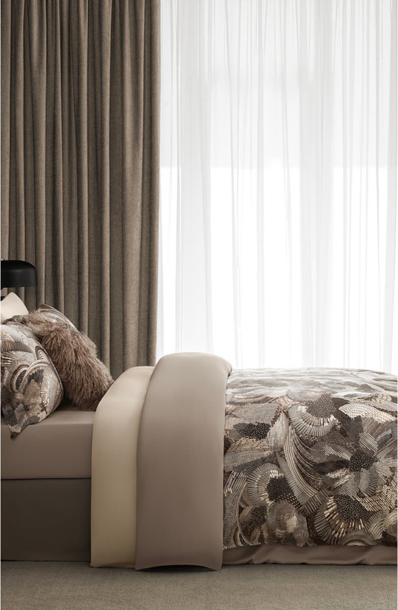 Togas Ligardes duvet cover, Alternate, color, Brown