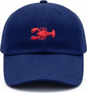 Bits & Bows Lobster Baseball Hat