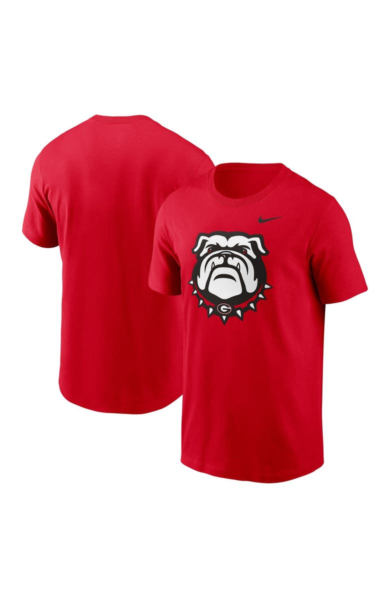 Nike Men's Nike Red Georgia Bulldogs Primetime Alternate Logo T-Shirt, Main, color, Red