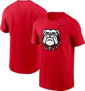 Nike Men's Nike Red Georgia Bulldogs Primetime Alternate Logo T-Shirt