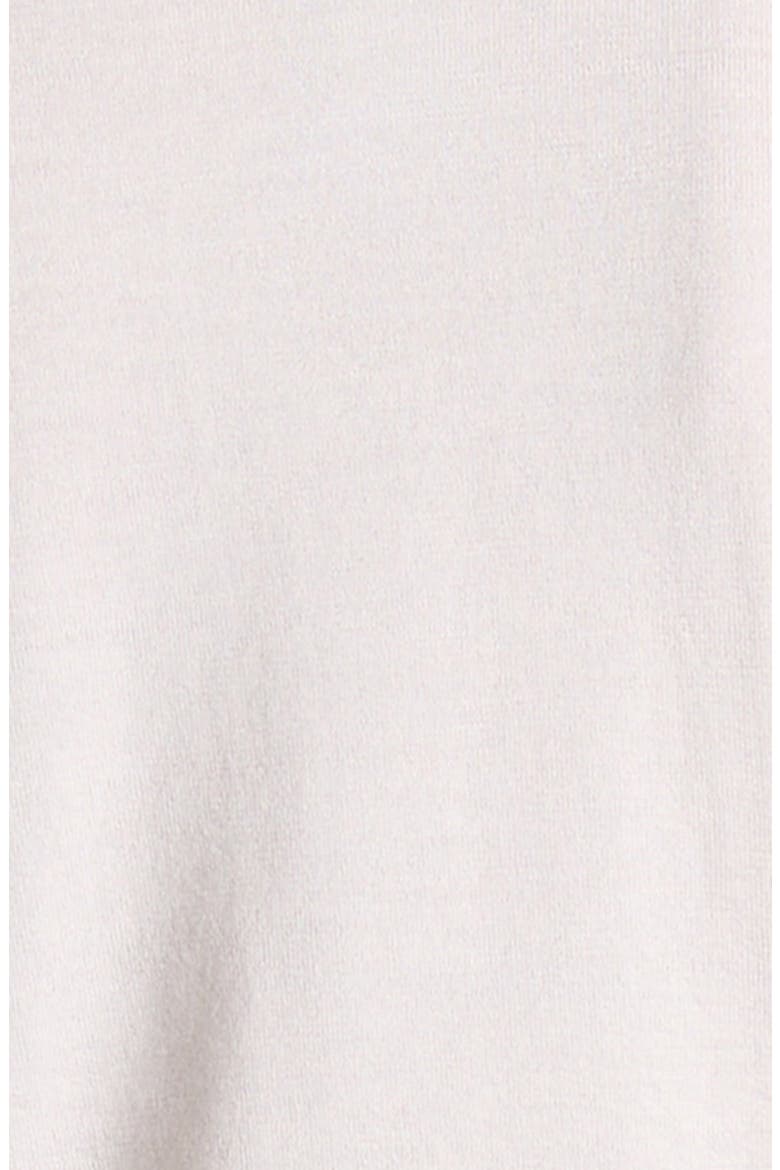 Fine Gauge Cashmere & Silk V-Neck Sweater, Alternate, color, AW017 OFF WHITE
