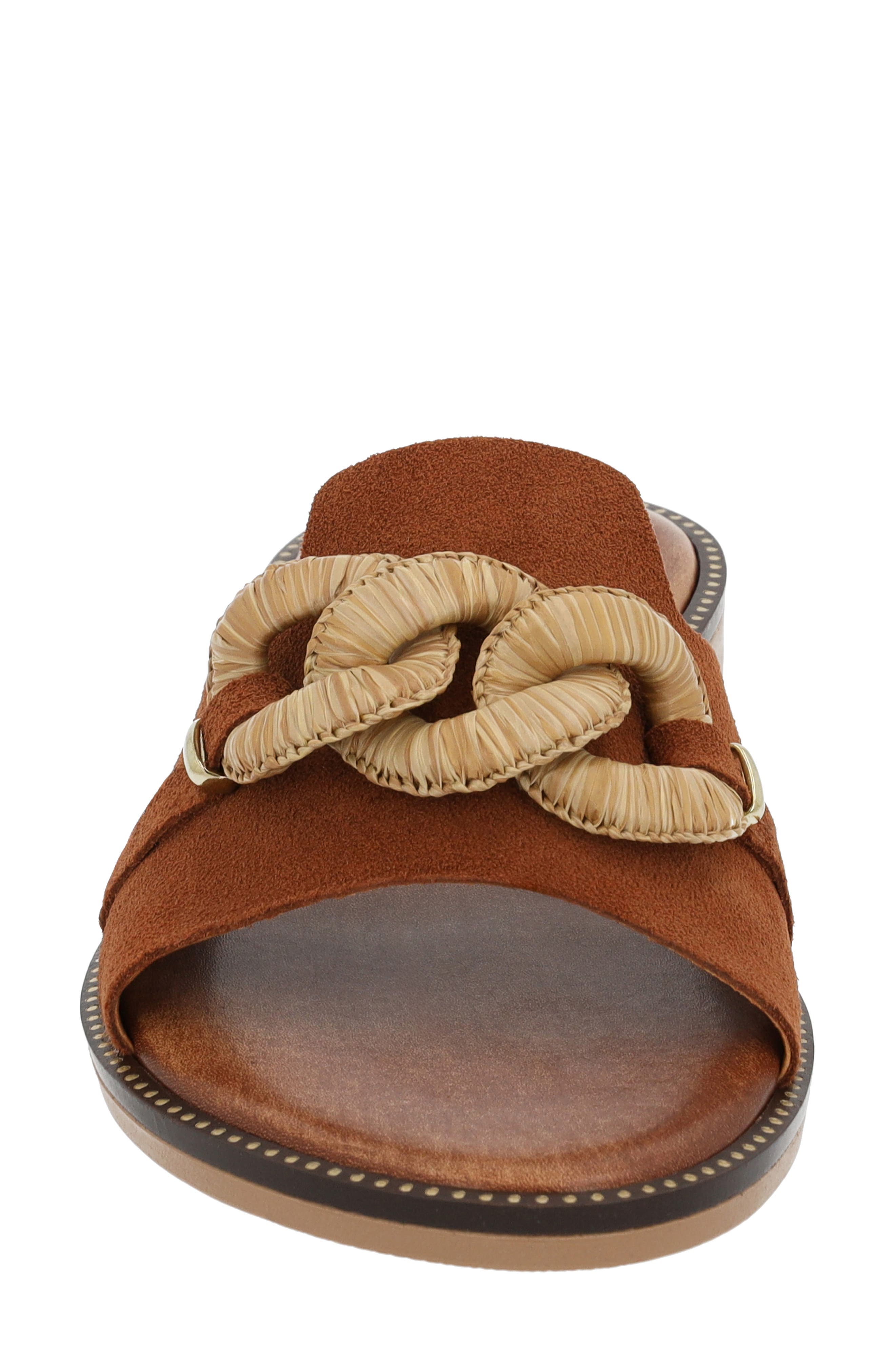 ITALIAN SHOEMAKERS Melyza Chain Sandal, Alternate, color, 