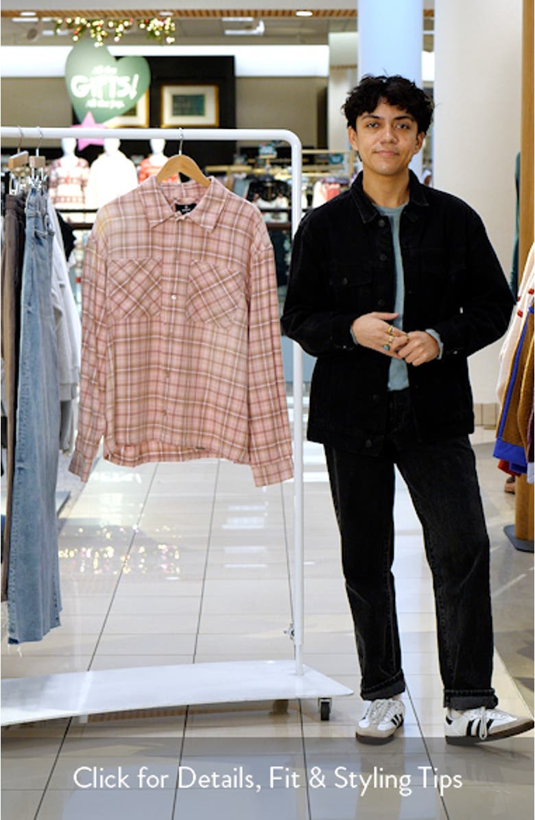 Check Button-Up Shirt, sales video thumbnail