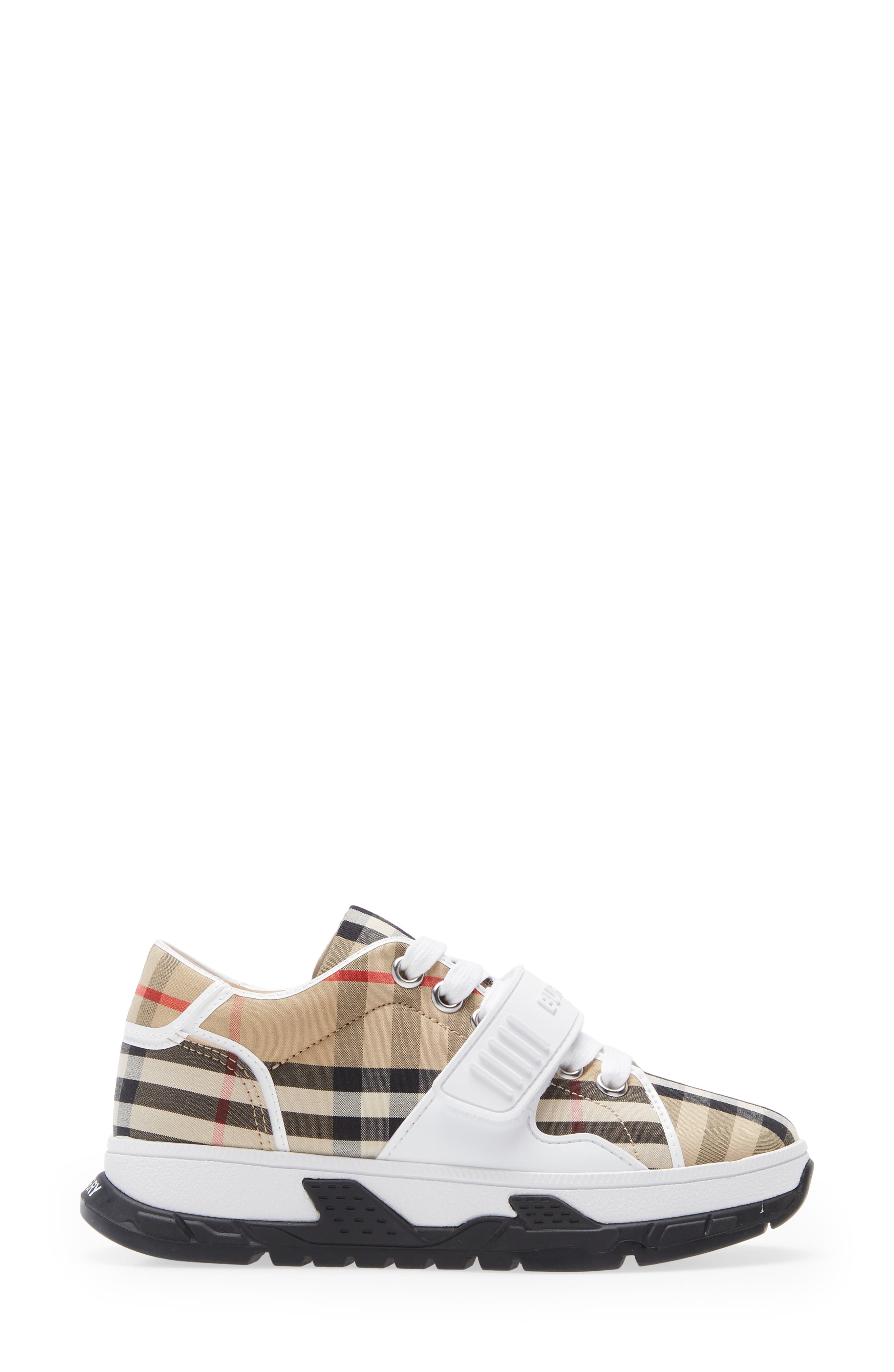 Burberry Union Check Sneaker, Alternate, color, 